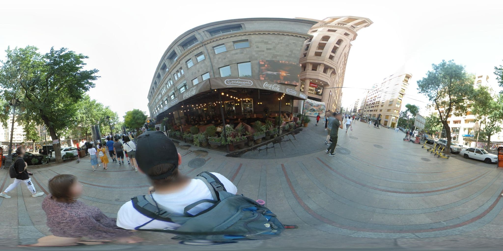 Street view near Aviatrans Hotel, Kentron — © vlivyur (CC BY-SA · Mapillary)