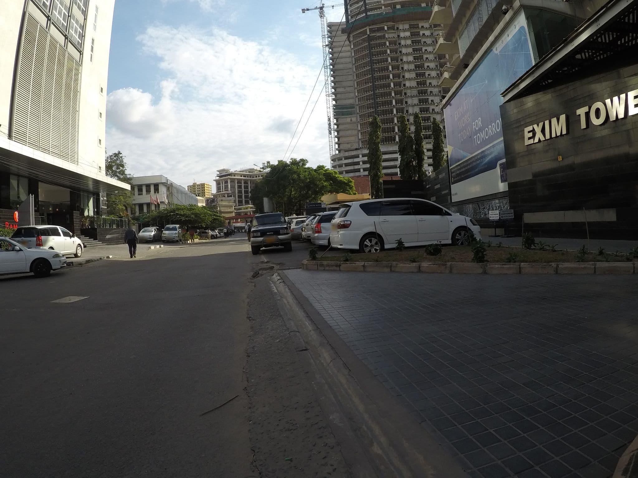 Street view near ONOMO HOTEL DAR ES SALAAM, Dar es Salaam — © eneerhut (CC BY-SA · Mapillary)