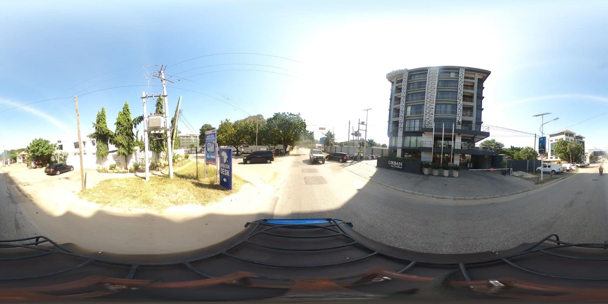 Street view near Urban by CityBlue Hotel, Dar es Salaam, Magomeni — © OMDTZ1 (CC BY-SA · Mapillary)