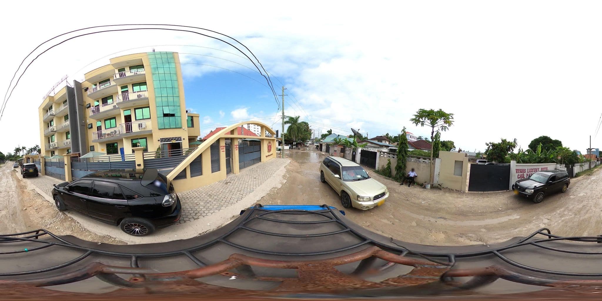 Street view near Vegas Luxury Hotel, Dar Es Salaam, Magomeni — © OMDTZ1 (CC BY-SA · Mapillary)