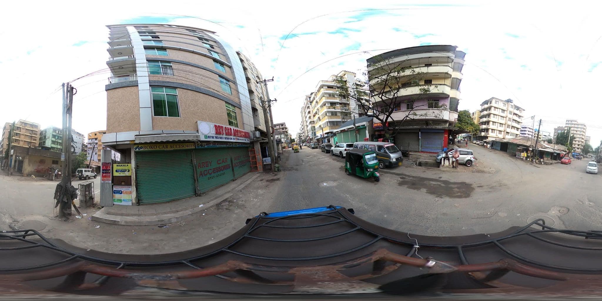 Street view near HOTEL ROLAX, Dar es Salaam — © OMDTZ1 (CC BY-SA · Mapillary)