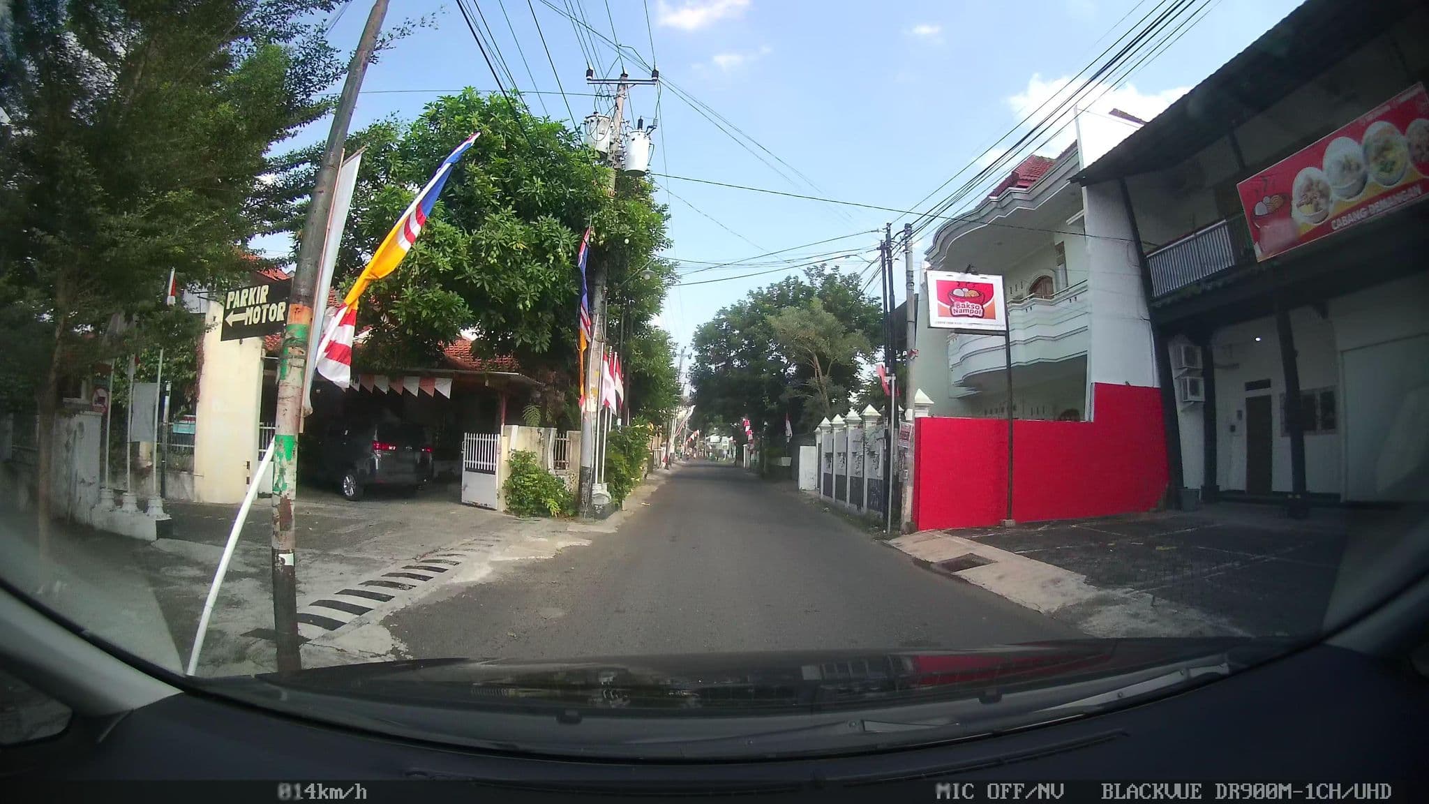 Street view near Amelia Hotel, Yogyakarta