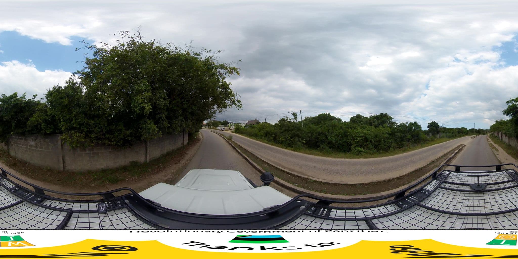 Street view near Zanzibar, Kiwengwa — © federicodebetto (CC BY-SA · Mapillary)