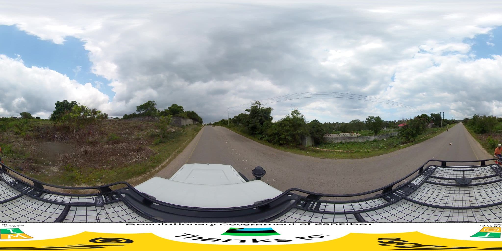 Street view near Africa Dreams Bungalow, Kiwengwa — © federicodebetto (CC BY-SA · Mapillary)