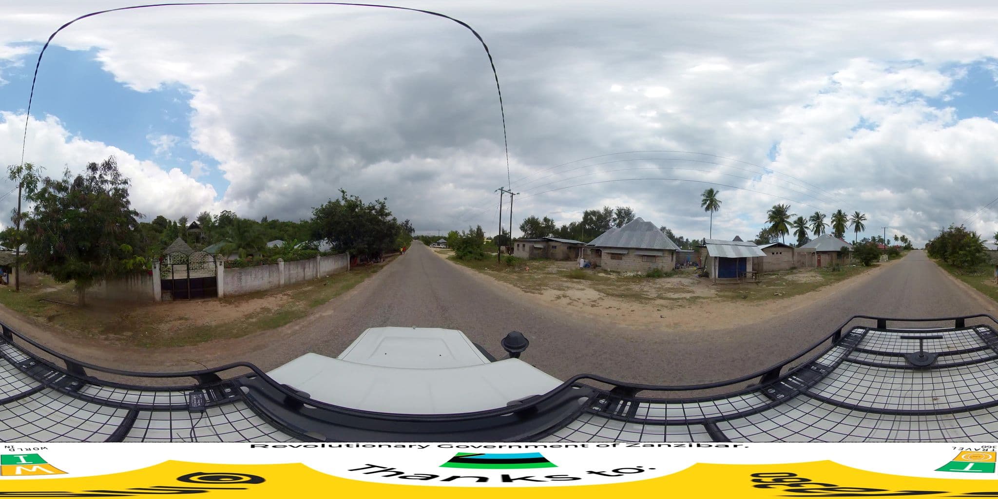 Street view near Eddie Apartments, Kiwengwa — © federicodebetto (CC BY-SA · Mapillary)