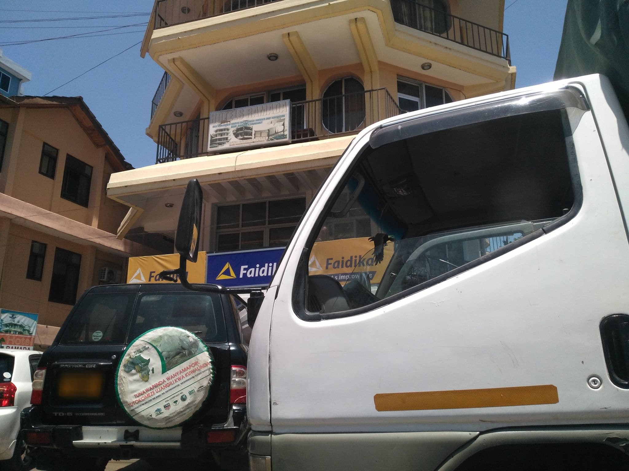 Street view near Pentagon Hotel, Mwanza — © ralebipim (CC BY-SA · Mapillary)