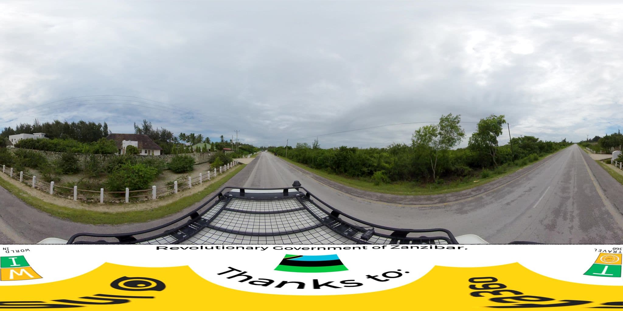 Street view near Kisiwa on the Beach-Luxury Villas and Spa, Nganane — © federicodebetto (CC BY-SA · Mapillary)