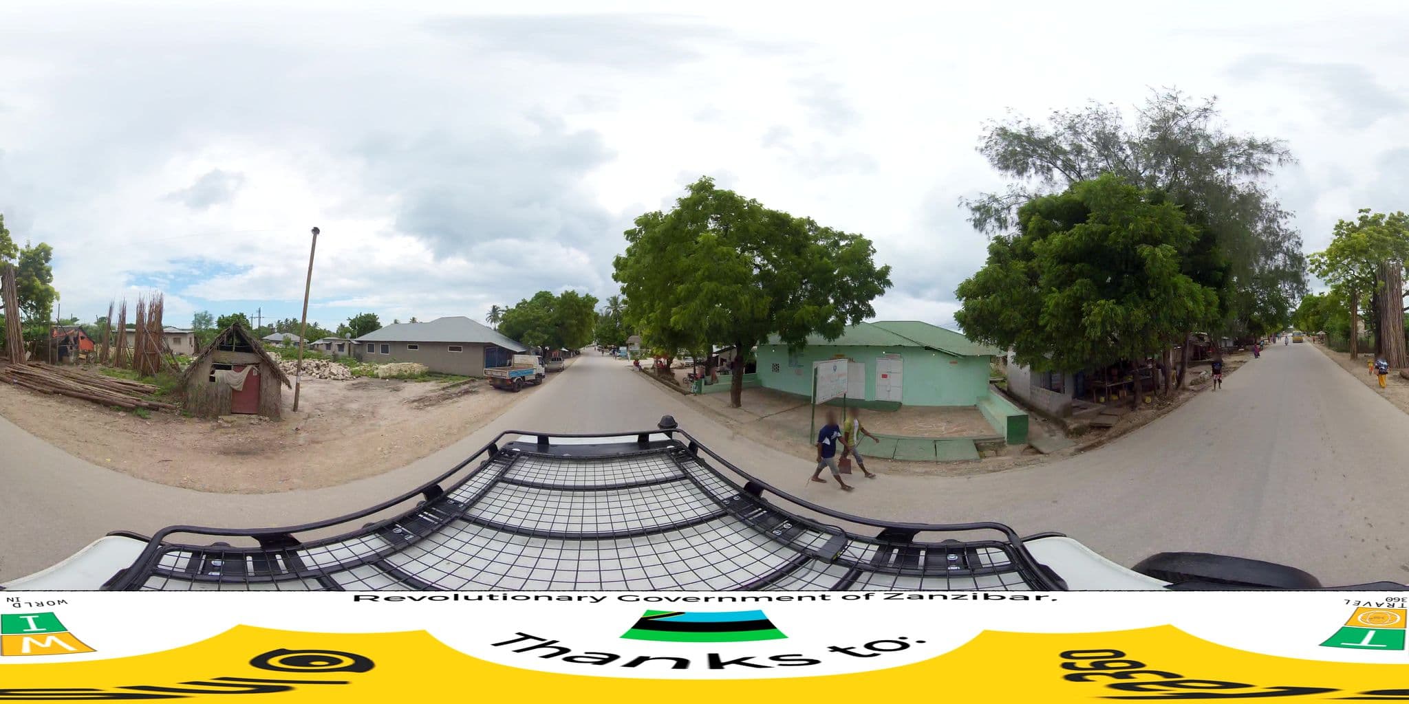 Street view near Mimi na Wewe Bungalows, Nungwi — © federicodebetto (CC BY-SA · Mapillary)