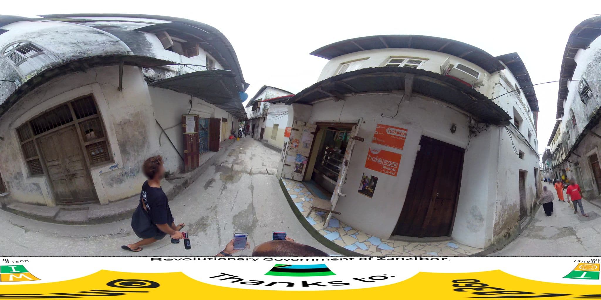 Street view near Sultan House Zanzibar, Zanzibar — © federicodebetto (CC BY-SA · Mapillary)