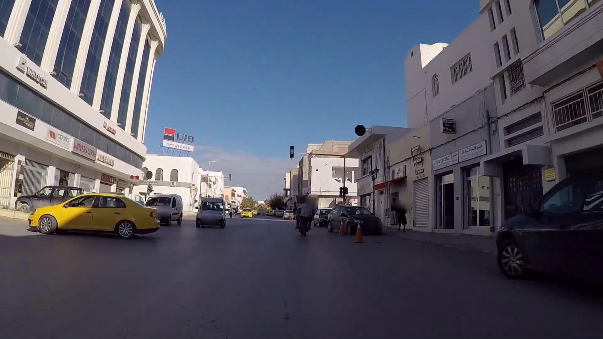 Street view near Hôtel Residence Mahmoud, Hammamet — © cut (CC BY-SA · Mapillary)