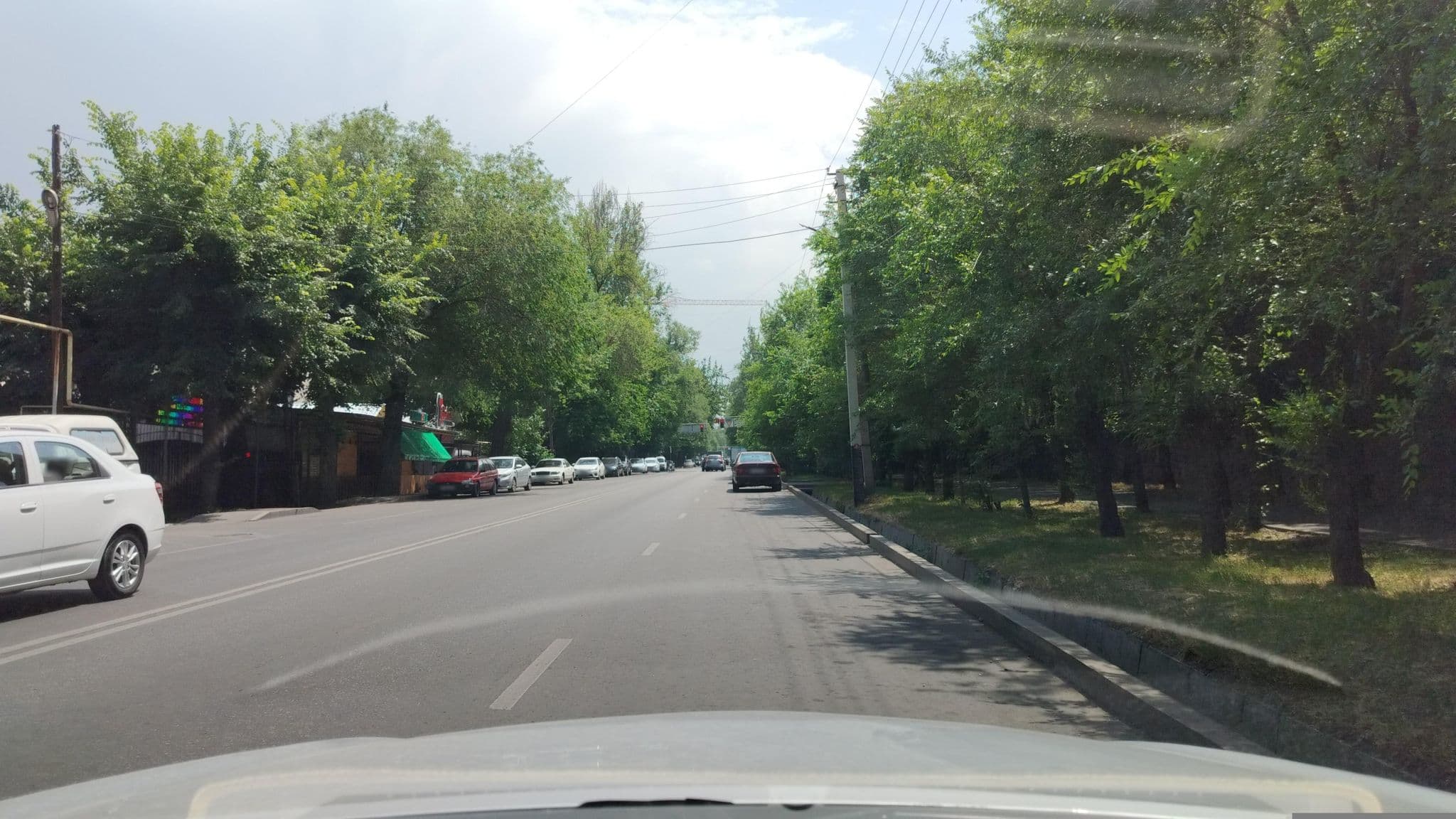 Street view near Mini Hotel on Mukanova, Almaty — © sevenmp (CC BY-SA · Mapillary)