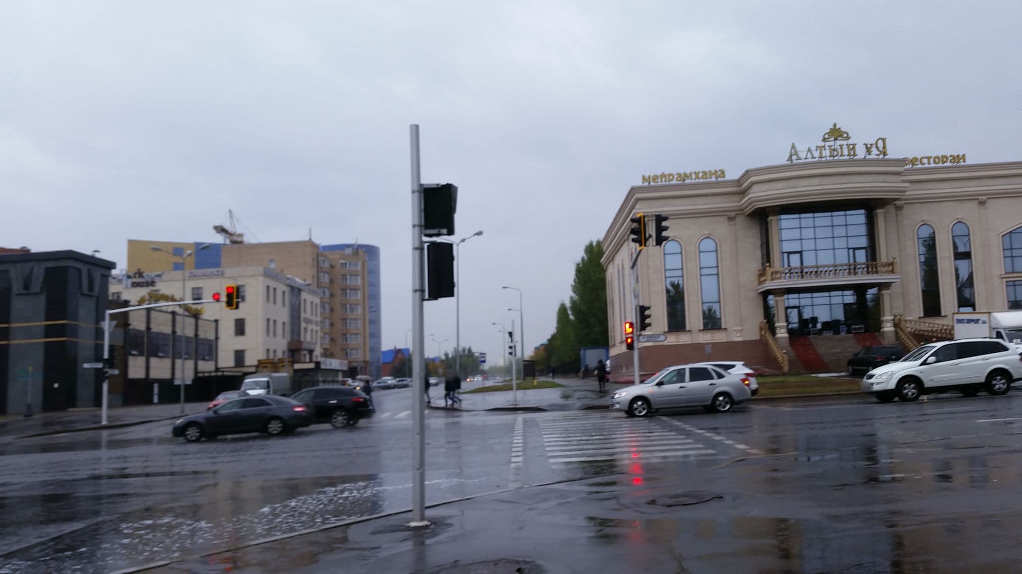 Street view near Urban Hostel, Astana — © alpamys (CC BY-SA · Mapillary)