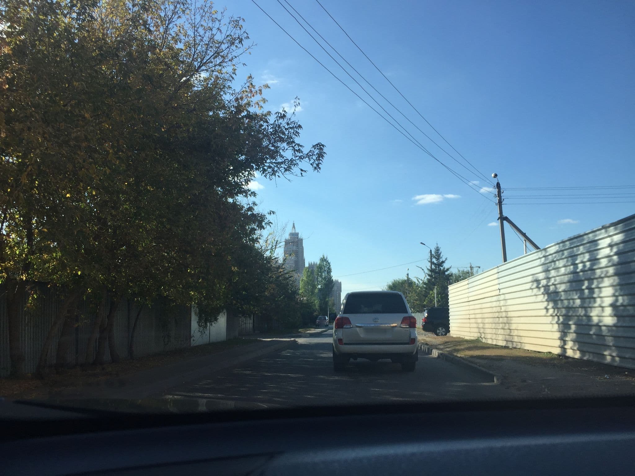 Street view near Hotel-Hostel Chubary, Astana — © 99problems (CC BY-SA · Mapillary)