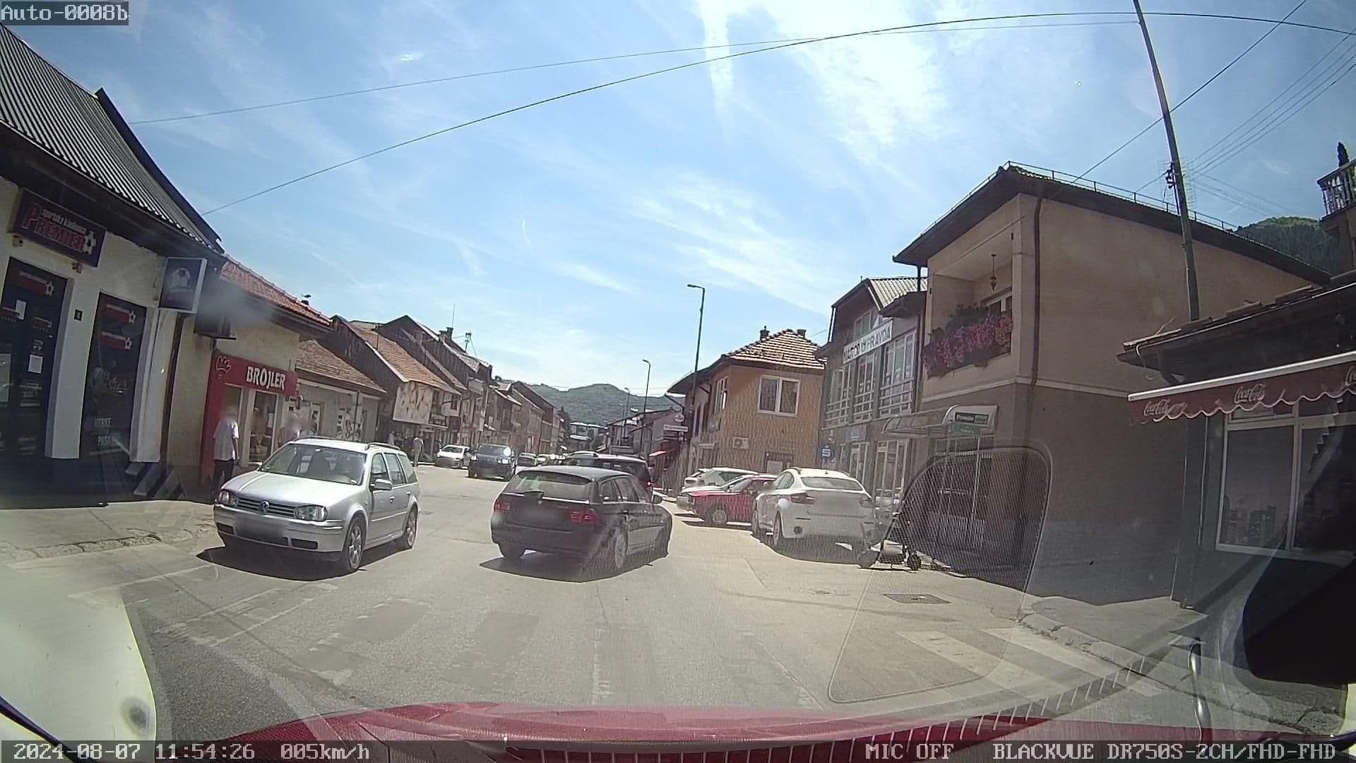 Street view near Hostel Kingdom, Visoko — © rdnnk (CC BY-SA · Mapillary)
