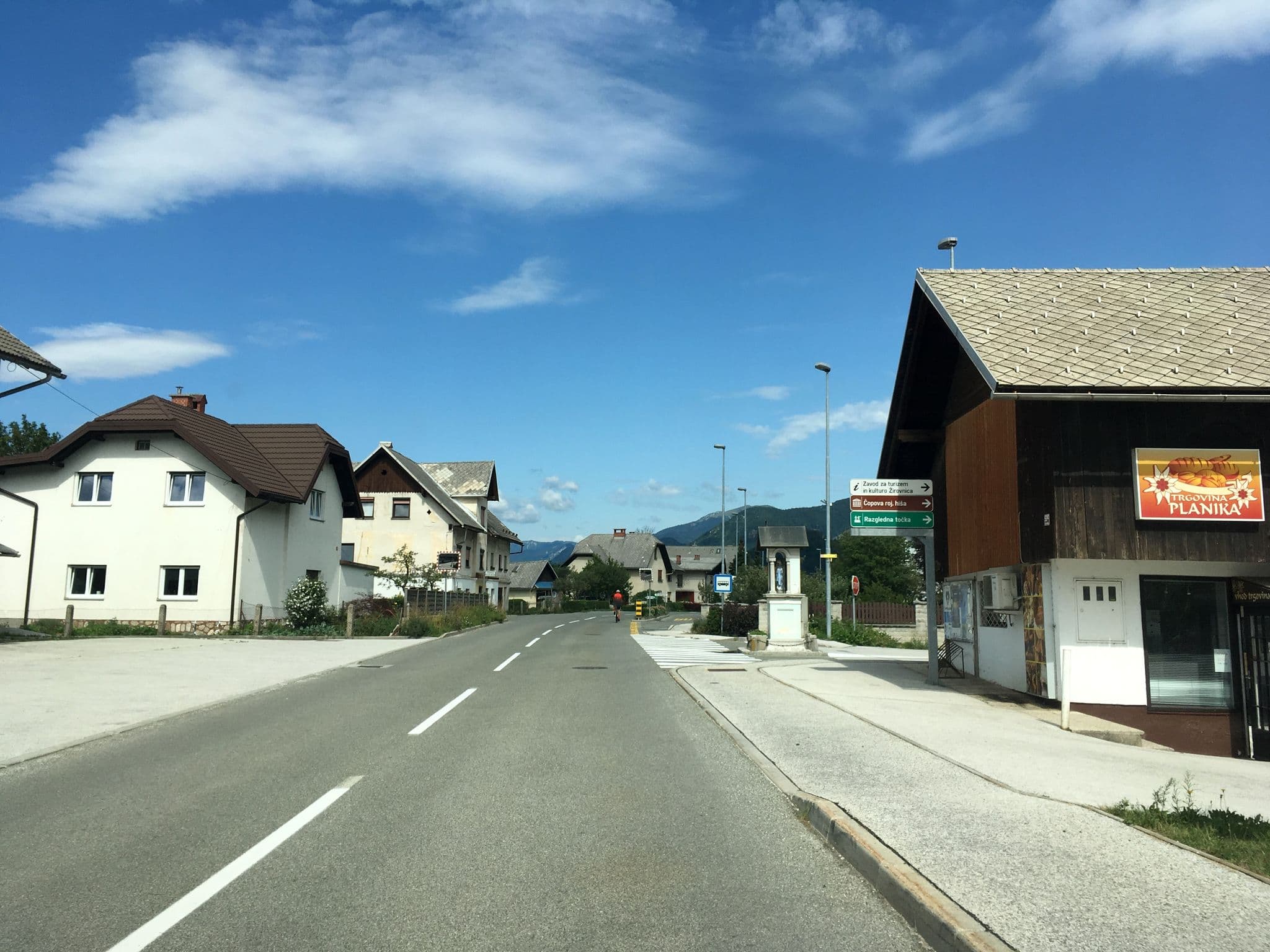 Street view near Pension Knafel, Zasip — © istefanos (CC BY-SA · Mapillary)