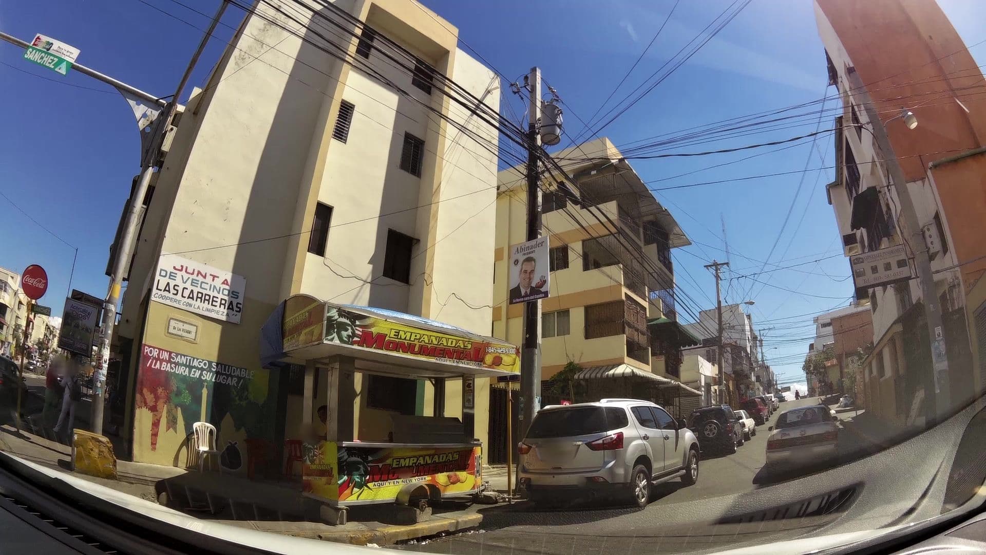 Street view near Alegría Hostal, Santiago de los Caballeros — © kaartcam (CC BY-SA · Mapillary)