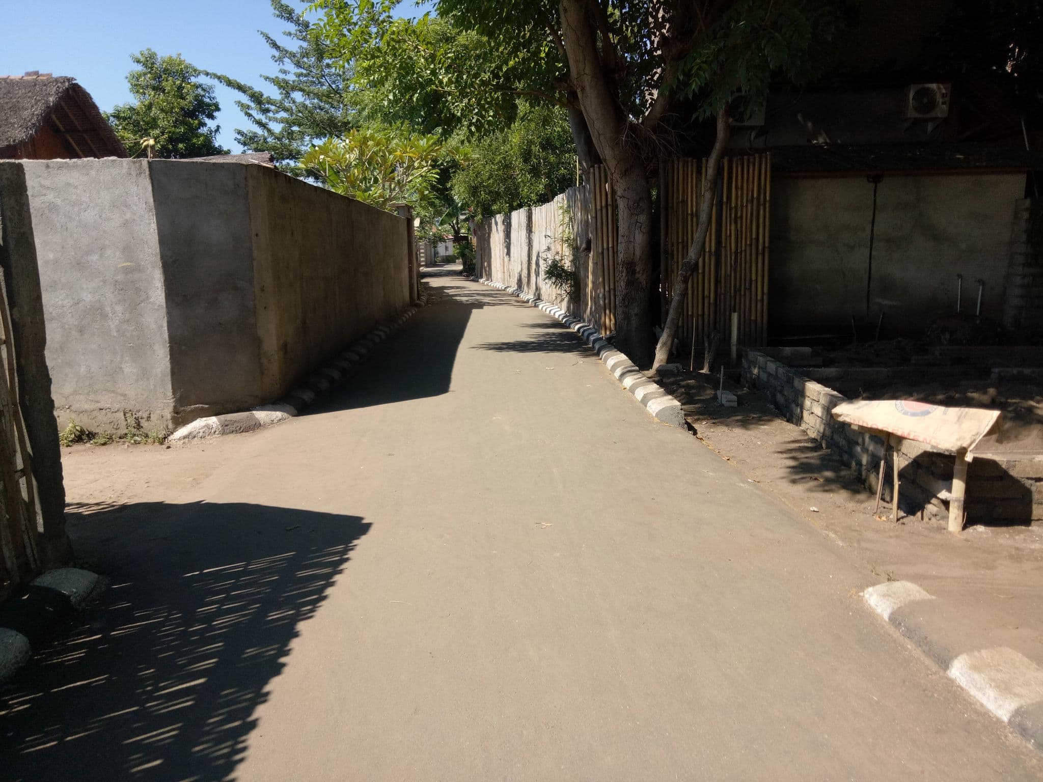 Street view near Old Village, Gili Air