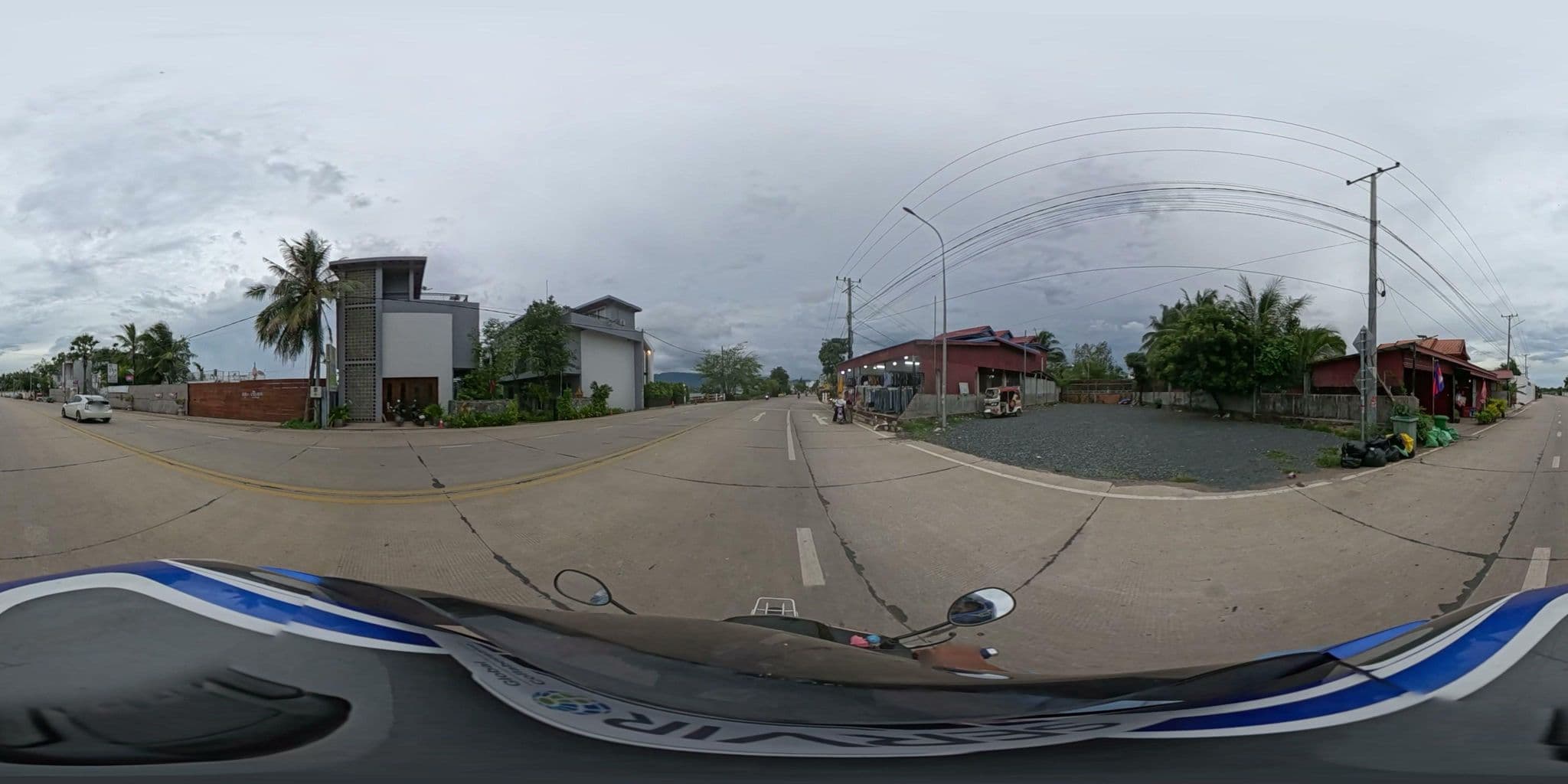 Street view near Phka Kravan Boutique, Kampot — © vteck (CC BY-SA · Mapillary)