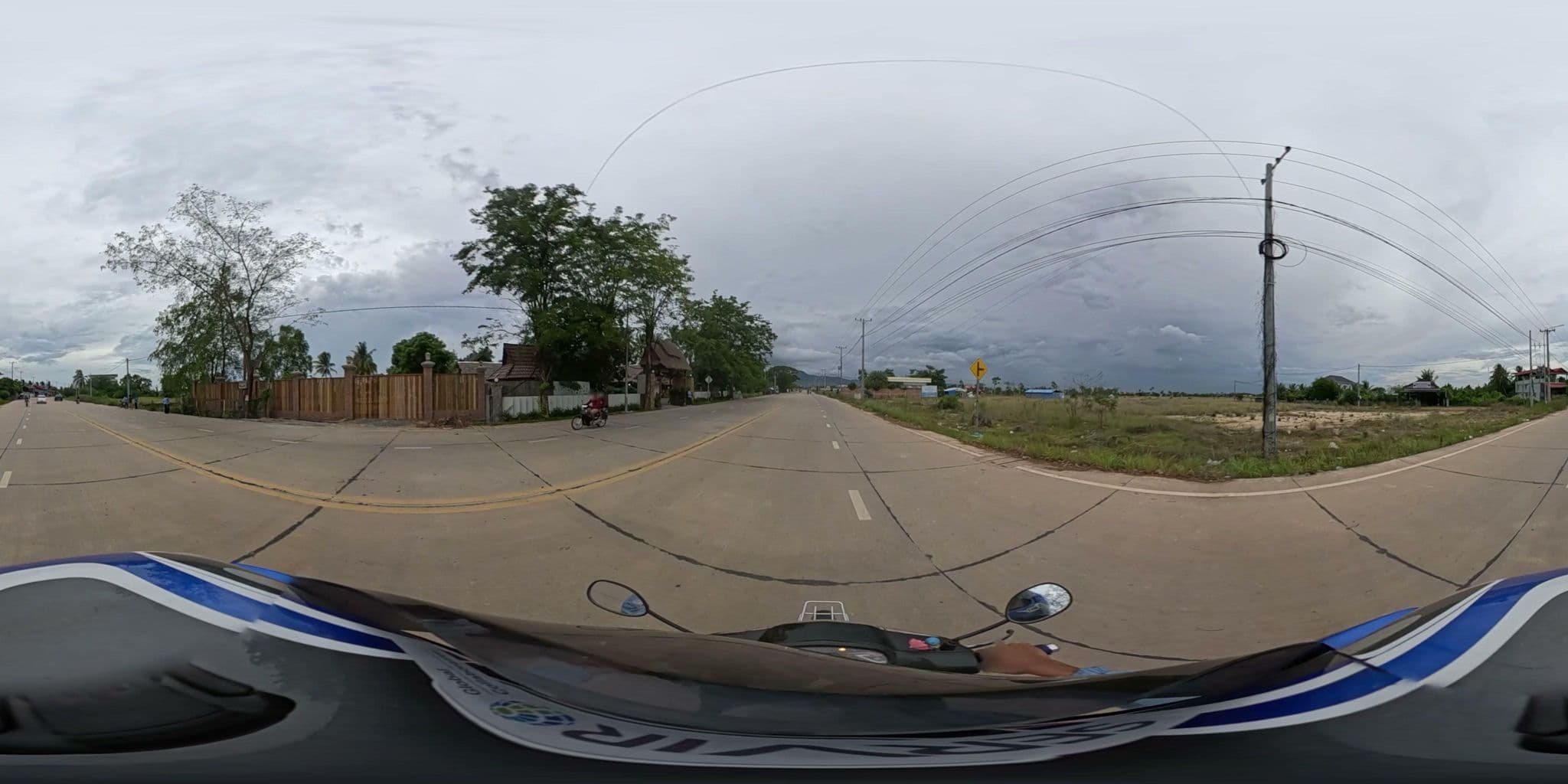 Street view near Sea Sand Resort, Kampot — © vteck (CC BY-SA · Mapillary)