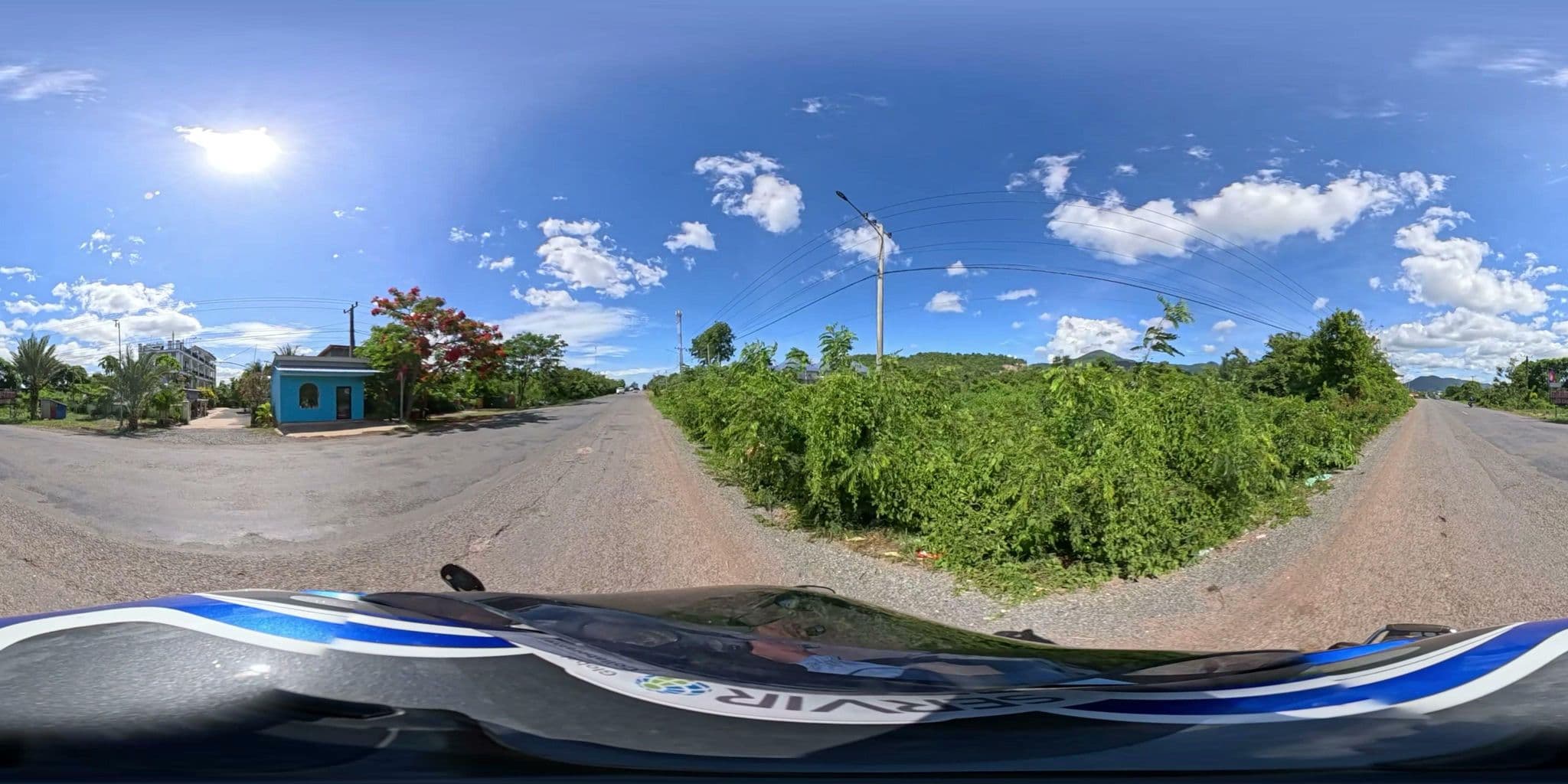 Street view near Arina Kampot Guest House - Room 1369800802, Andoung Khmaer — © vteck (CC BY-SA · Mapillary)