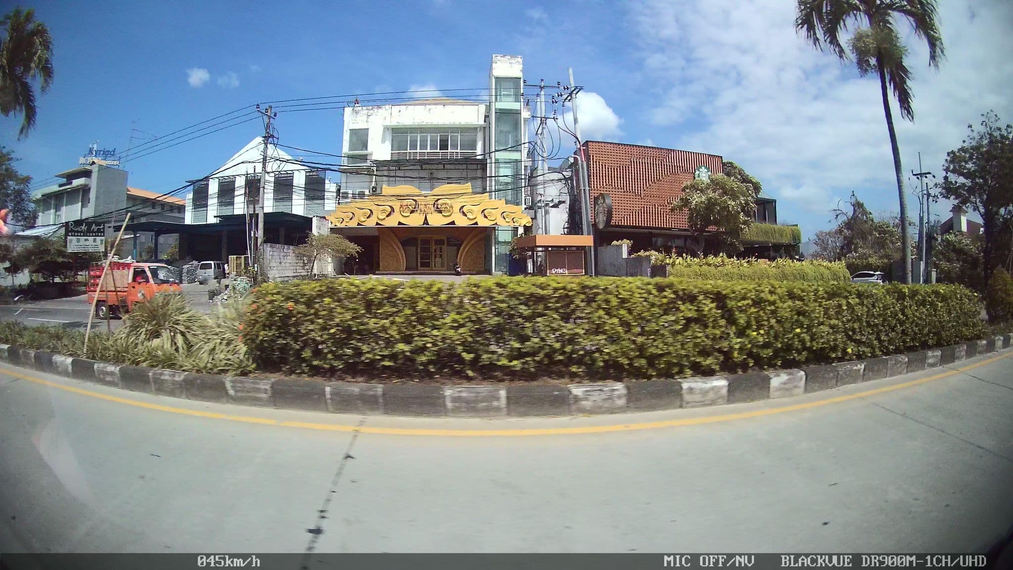 Street view near Ramada Bali Sunset Road Kuta, Legian