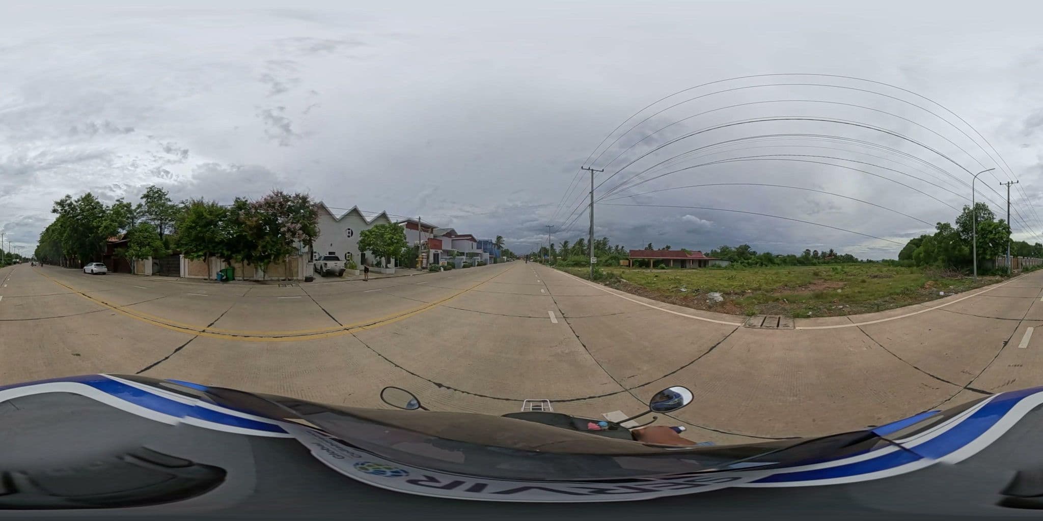 Street view near ចំណត Homestay, Kampot — © vteck (CC BY-SA · Mapillary)