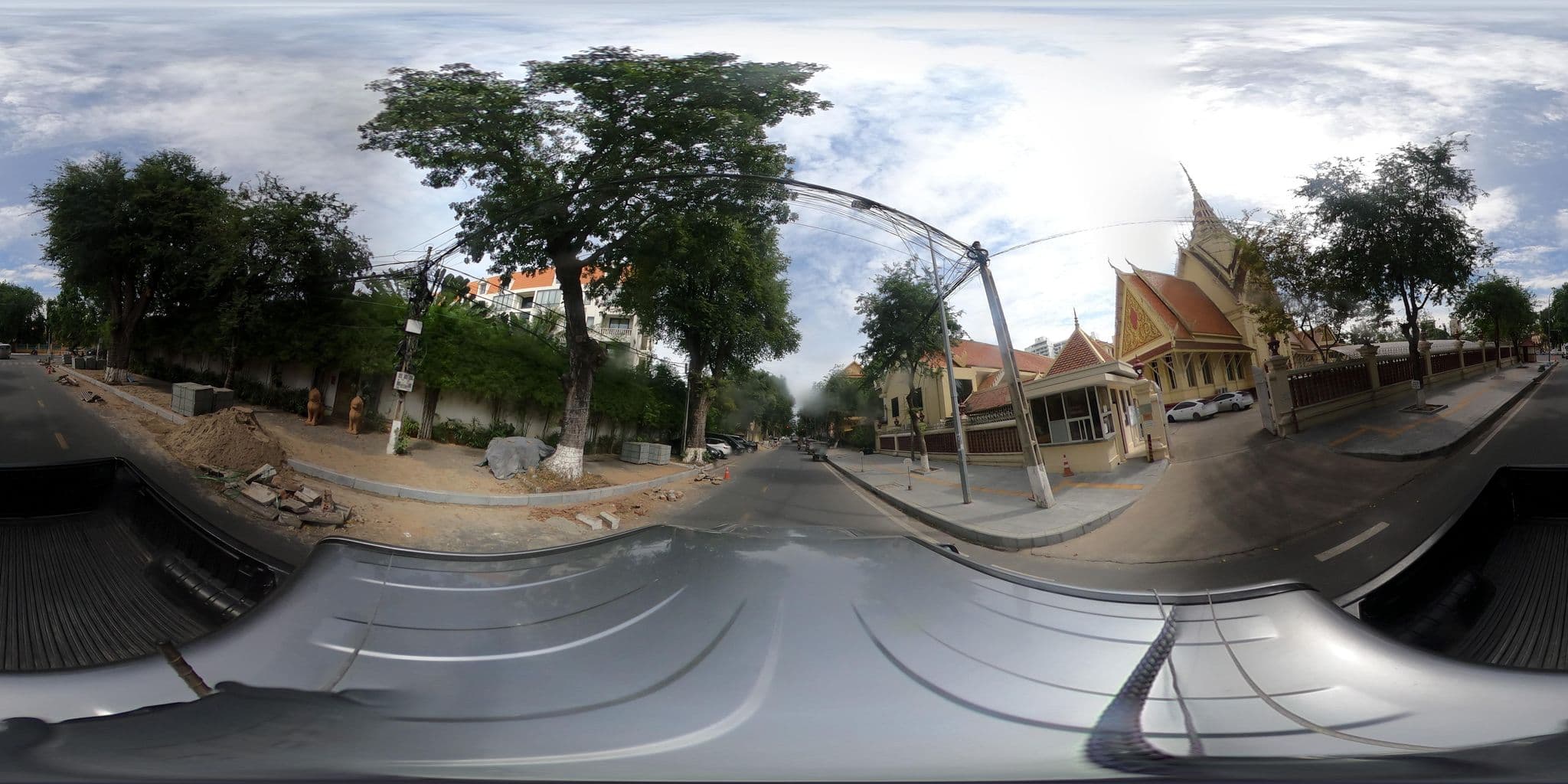 Street view near Palace Gate Hotel & Resort by EHM, Phnom Penh — © kaart_2 (CC BY-SA · Mapillary)