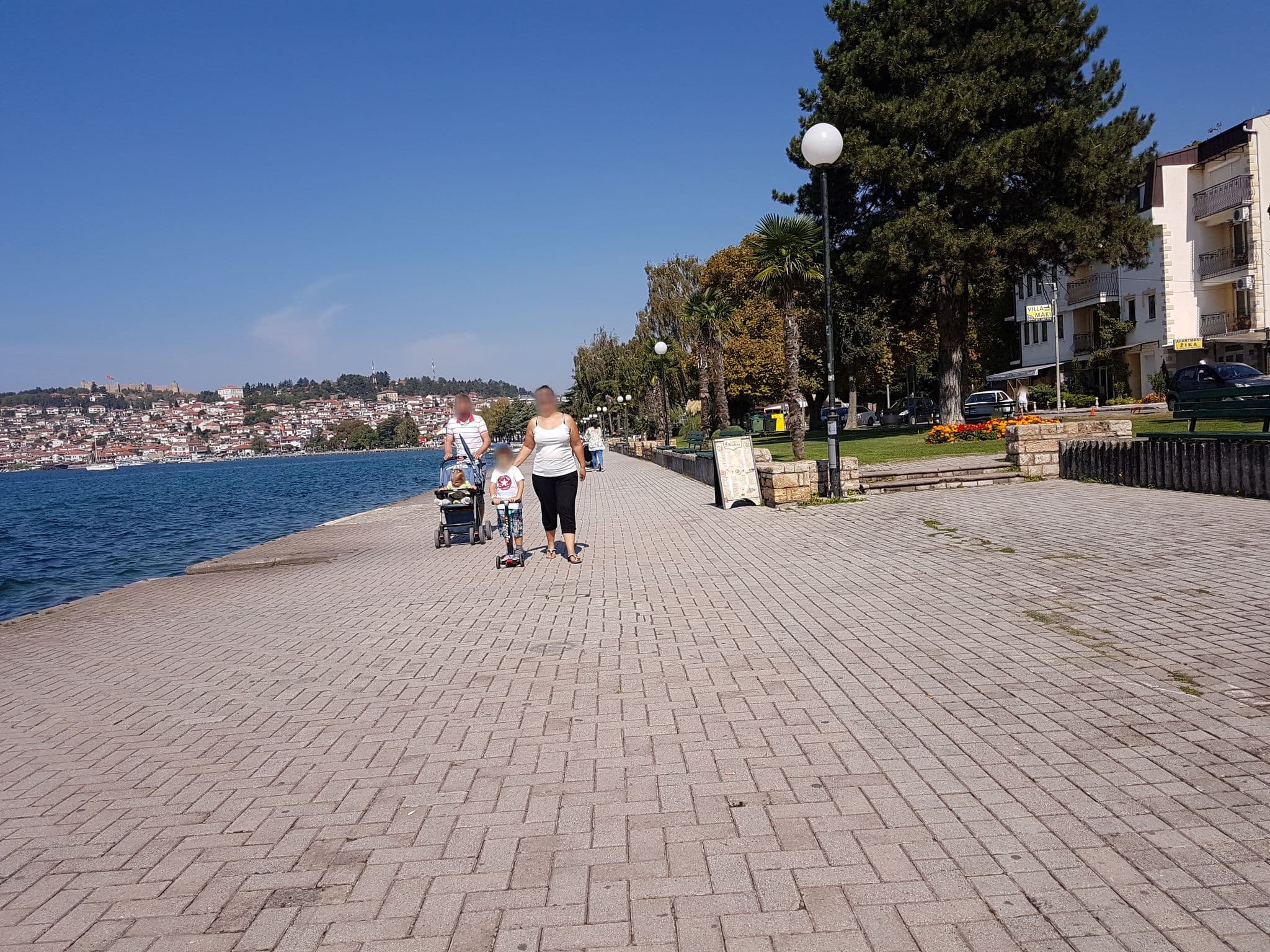 Street view near Pier 82 Apartments, Ohrid — © medix (CC BY-SA · Mapillary)