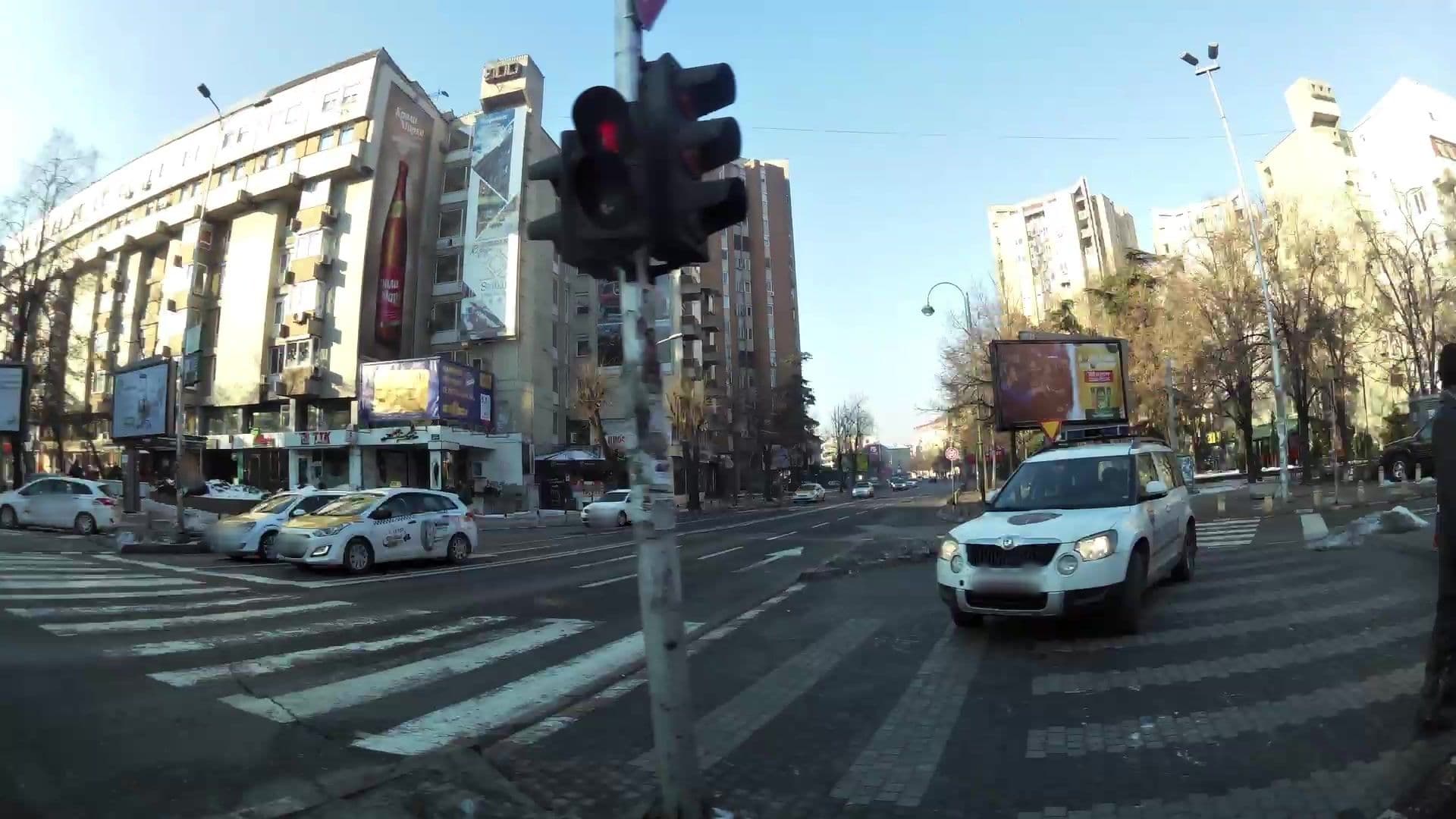 Street view near Bloom Boutique Hotel, Skopje — © kaartcam (CC BY-SA · Mapillary)