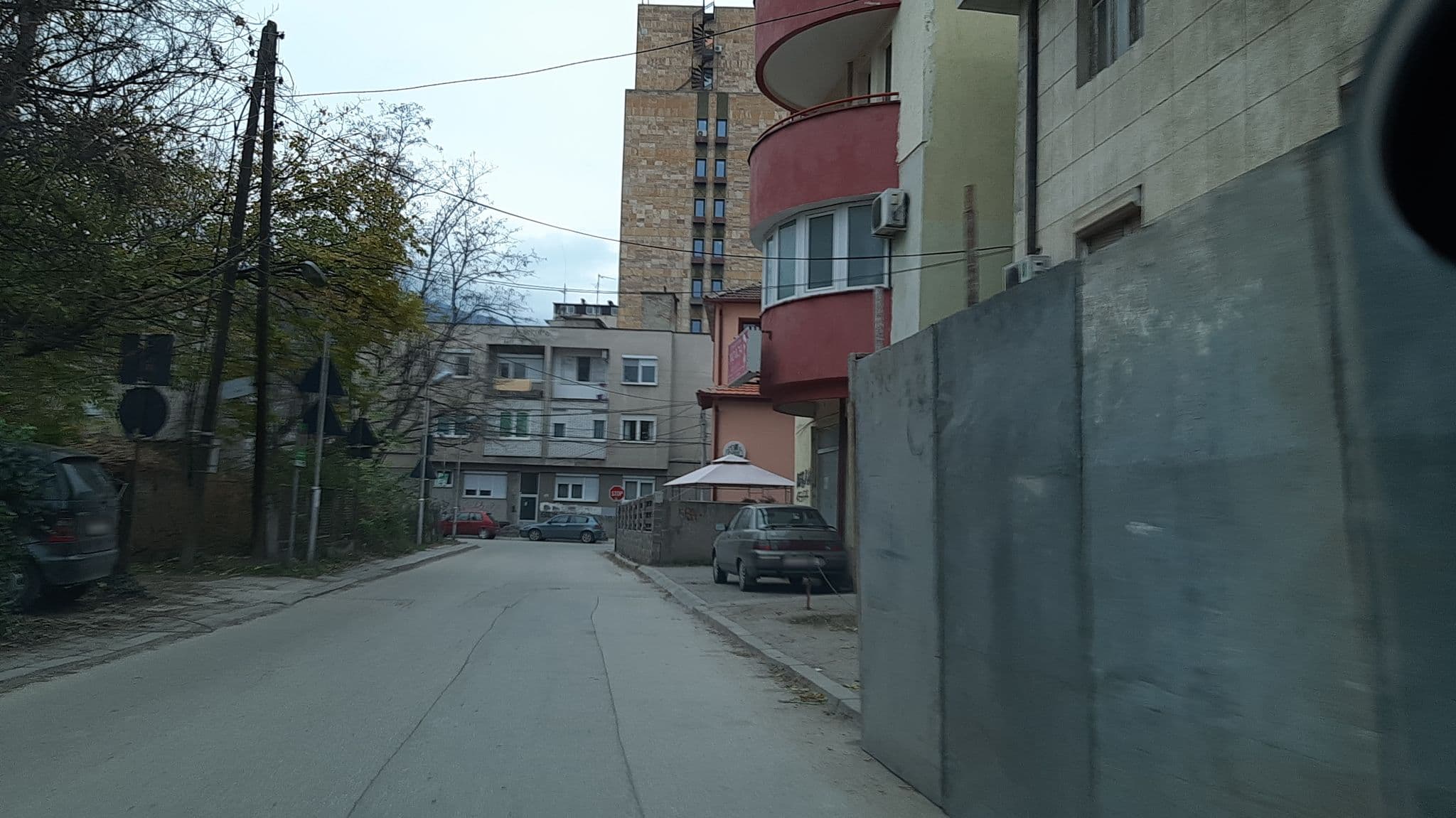 Street view near Atlas Hostel Skopje, Skopje — © hristijang (CC BY-SA · Mapillary)