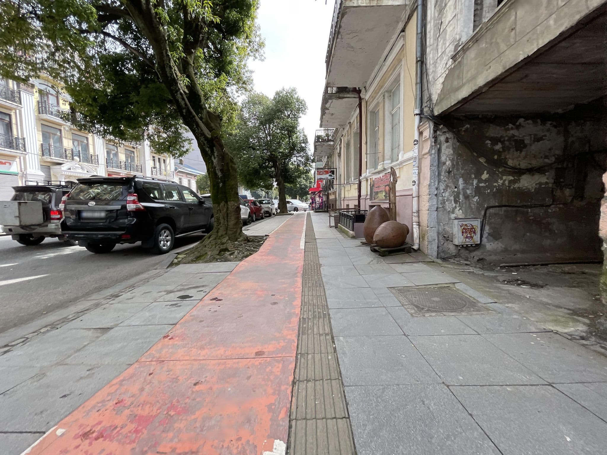 Street view near Harmony Backpackers Hostel, Batumi — © egorka (CC BY-SA · Mapillary)