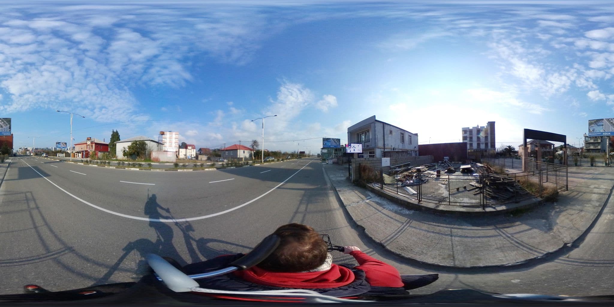 Street view near Three Lion Hotels, Batumi — © emptychild (CC BY-SA · Mapillary)