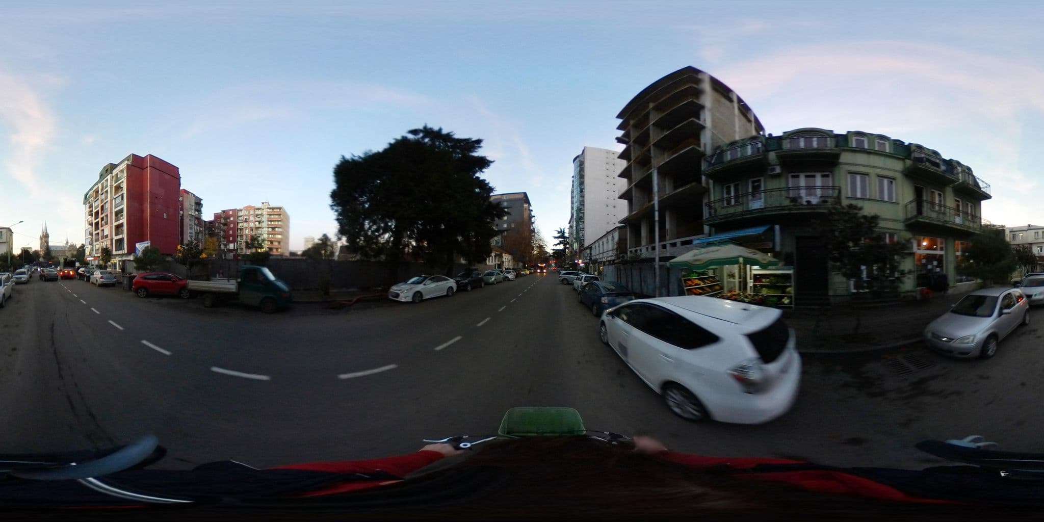 Street view near City center guesthouse, Batumi — © emptychild (CC BY-SA · Mapillary)