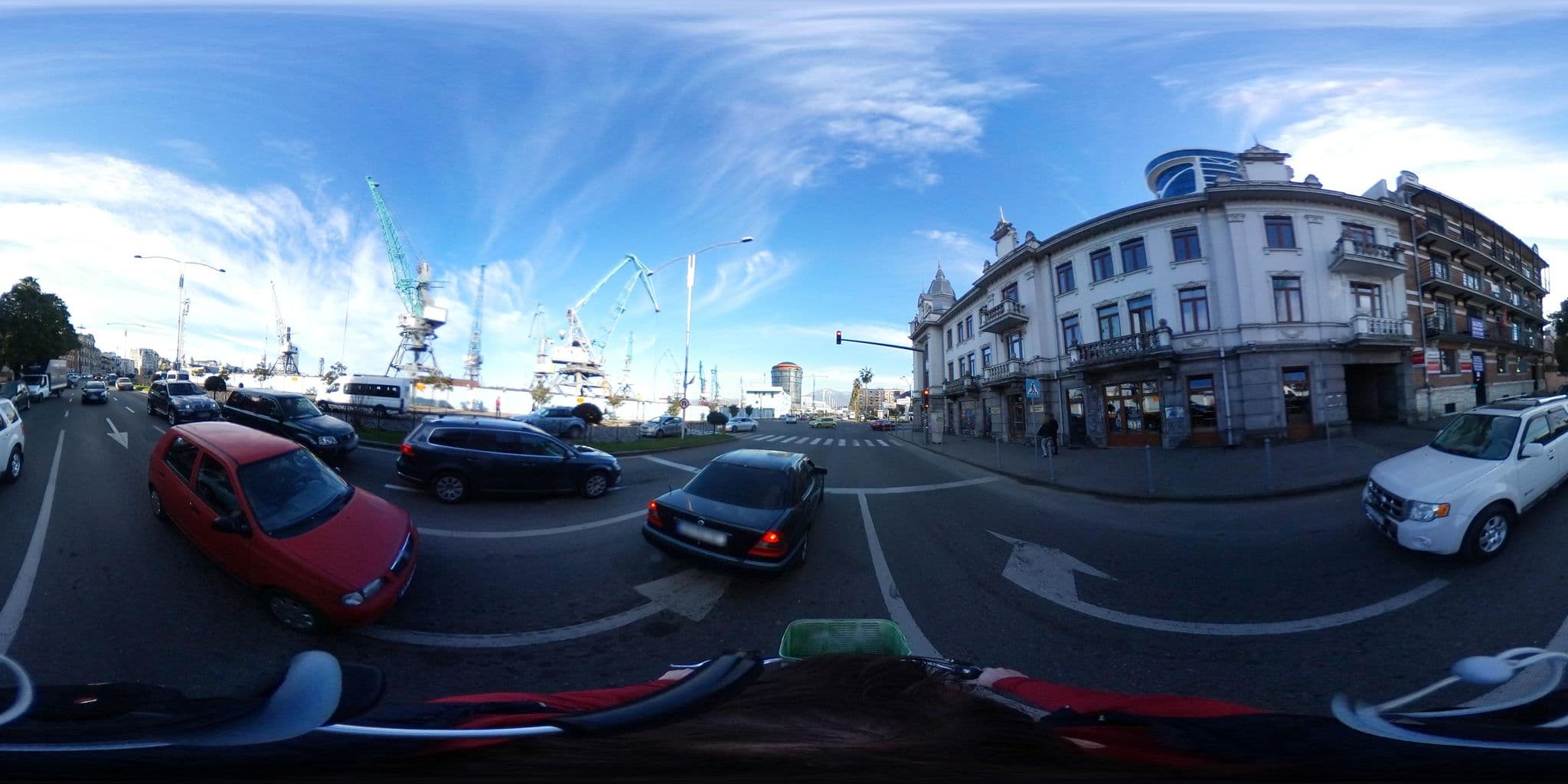 Street view near Black Sea Hostel, Batumi — © emptychild (CC BY-SA · Mapillary)