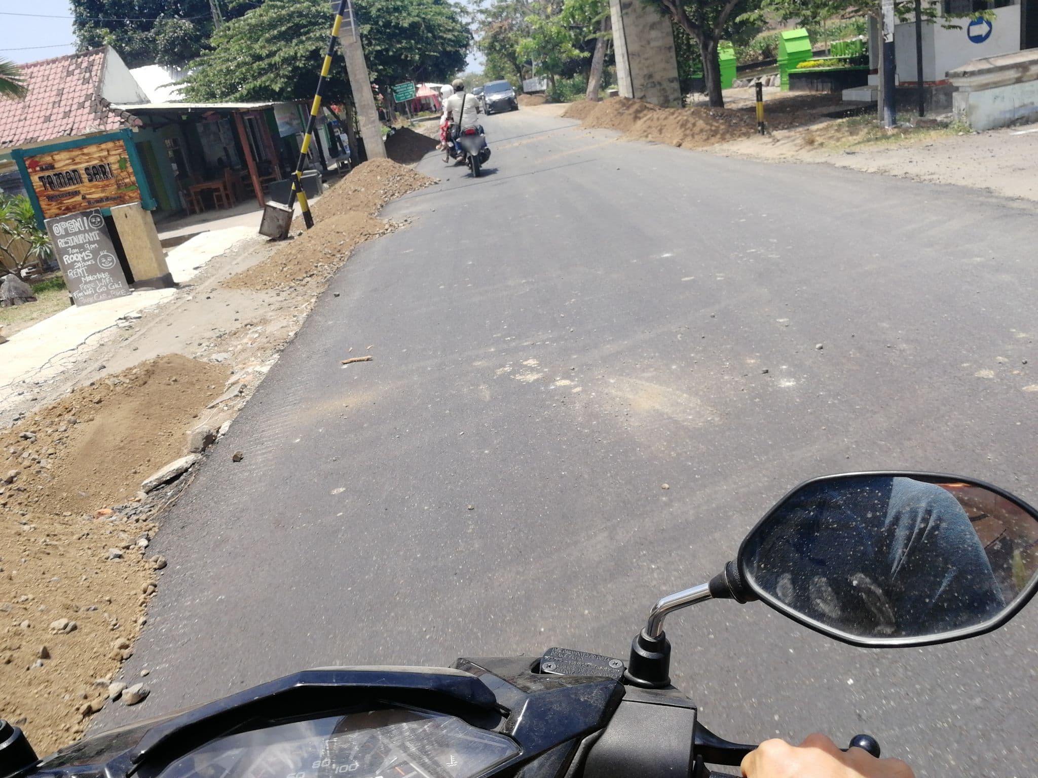 Street view near Taman Sari Home Stay, Pemenang — © thewayofmando (CC BY-SA · Mapillary)