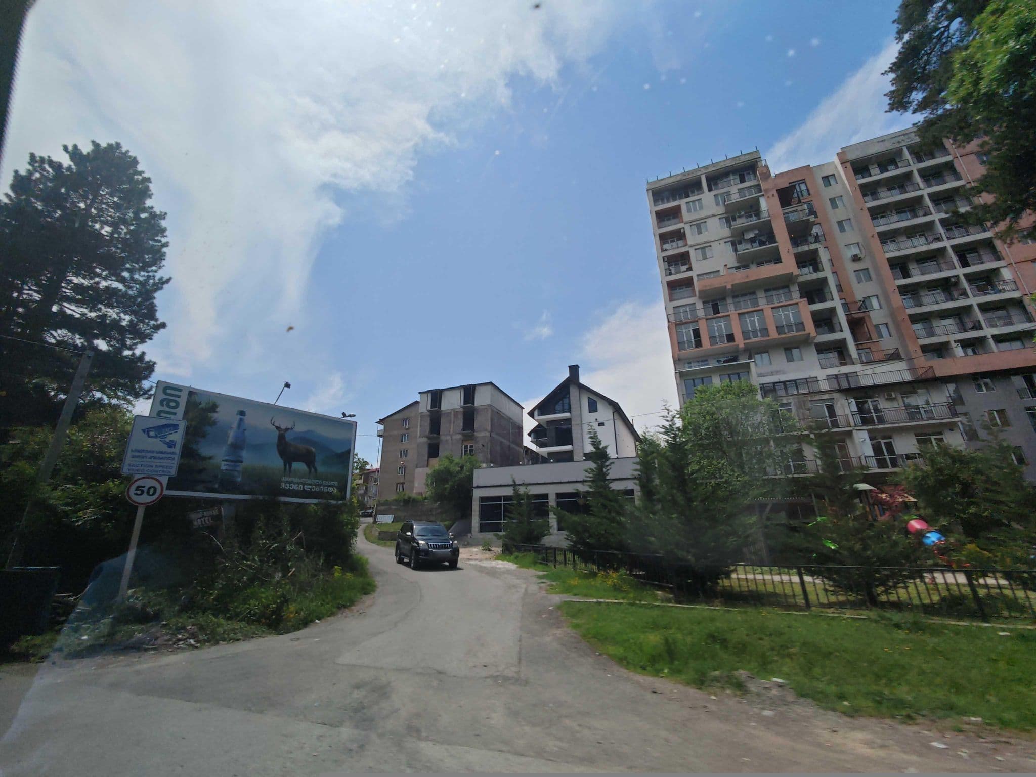 Street view near Borjomi Likani Apartments, Borjomi — © emptychild (CC BY-SA · Mapillary)