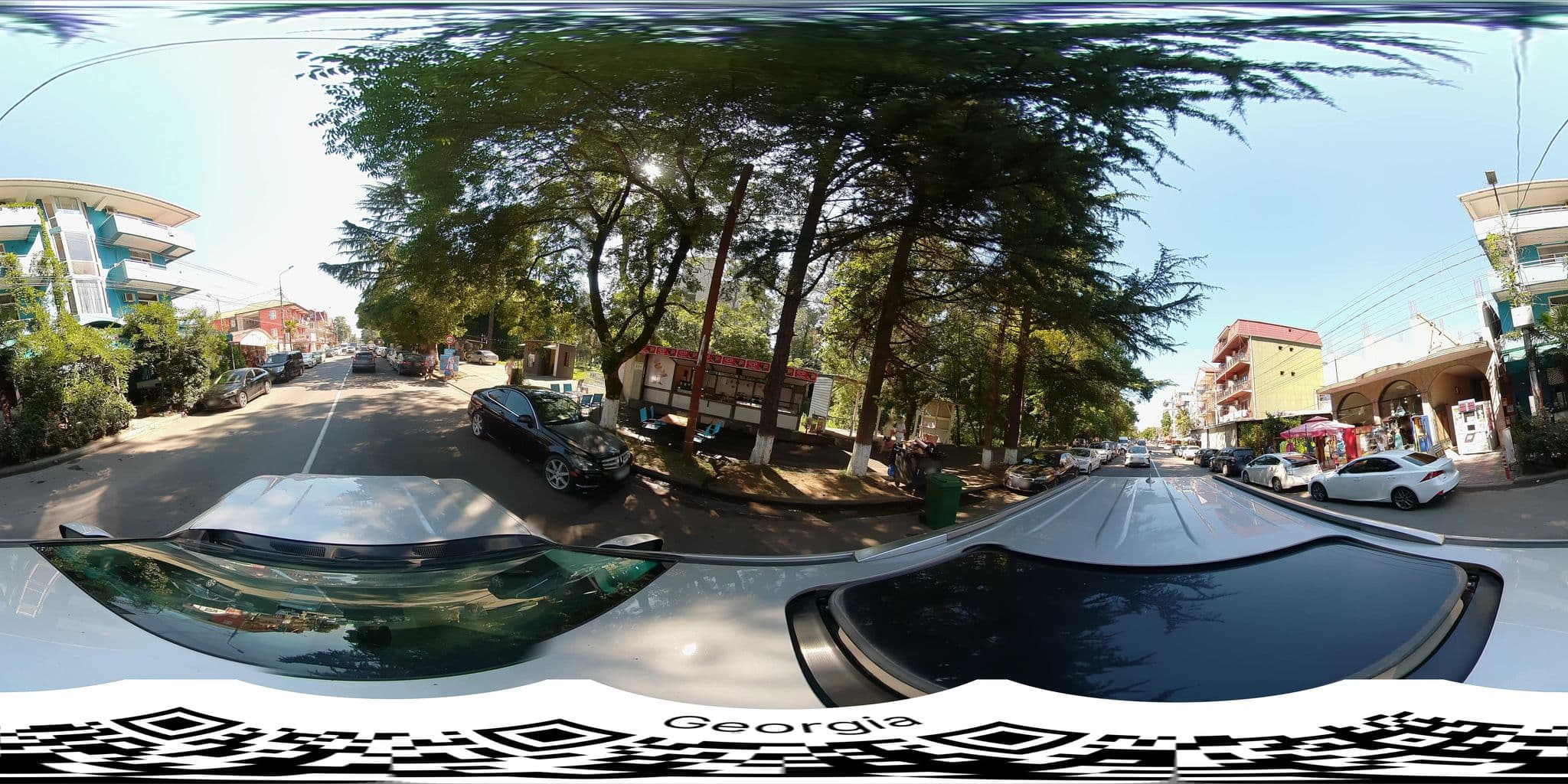 Street view near Hotel Kobuleti Paradise, Kobuleti — © bumbeishvili (CC BY-SA · Mapillary)
