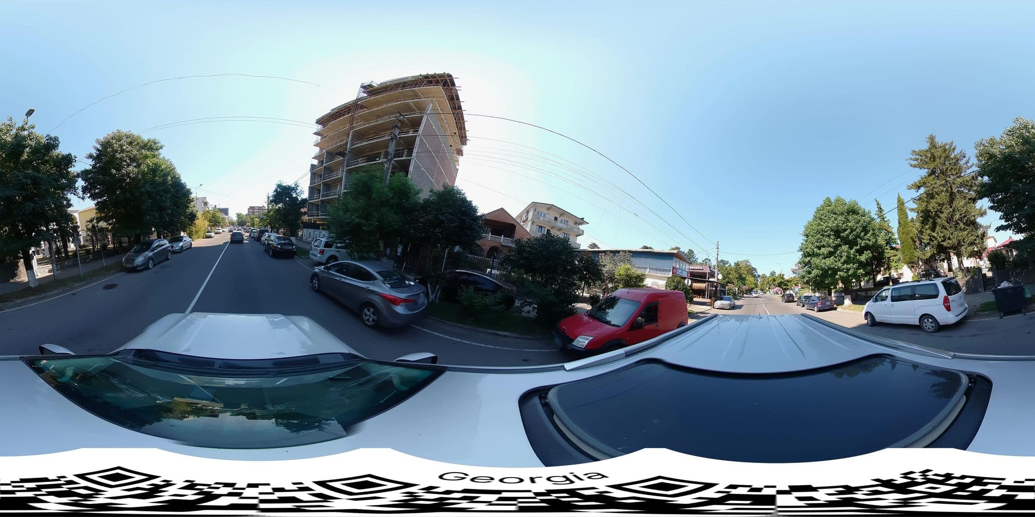 Street view near Shavishvili Guest House, Kobuleti — © bumbeishvili (CC BY-SA · Mapillary)