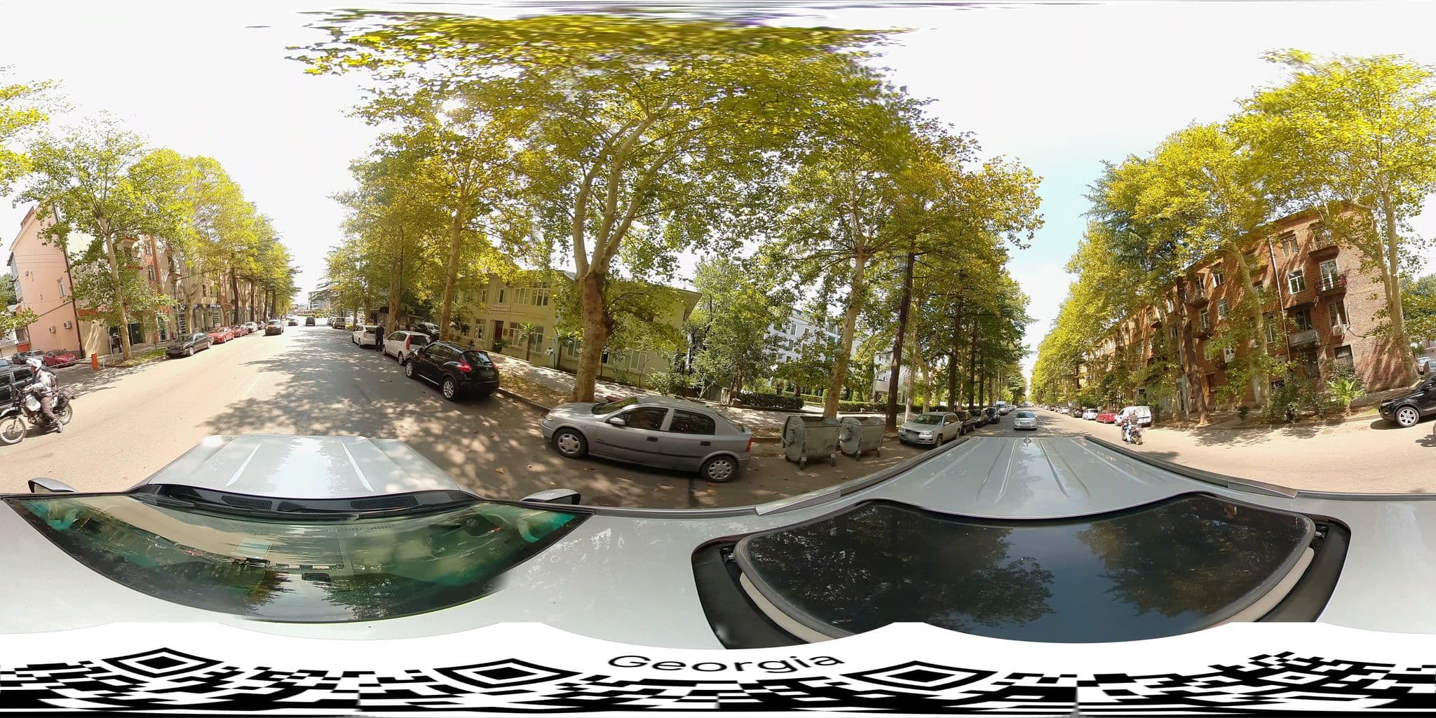 Street view near Ruby Hostel Kutaisi, Kutaisi — © bumbeishvili (CC BY-SA · Mapillary)
