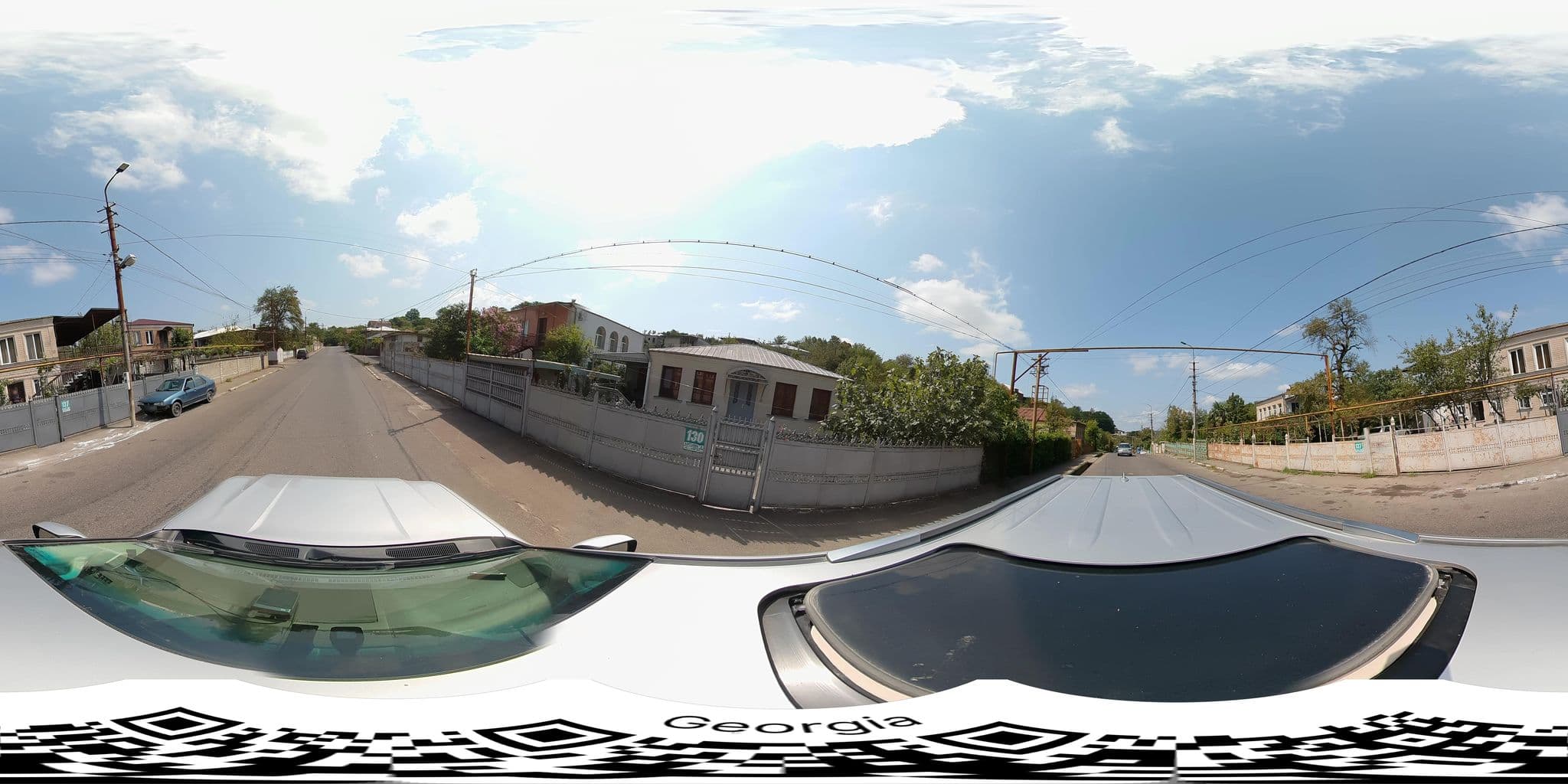 Street view near Aia, Kutaisi — © bumbeishvili (CC BY-SA · Mapillary)