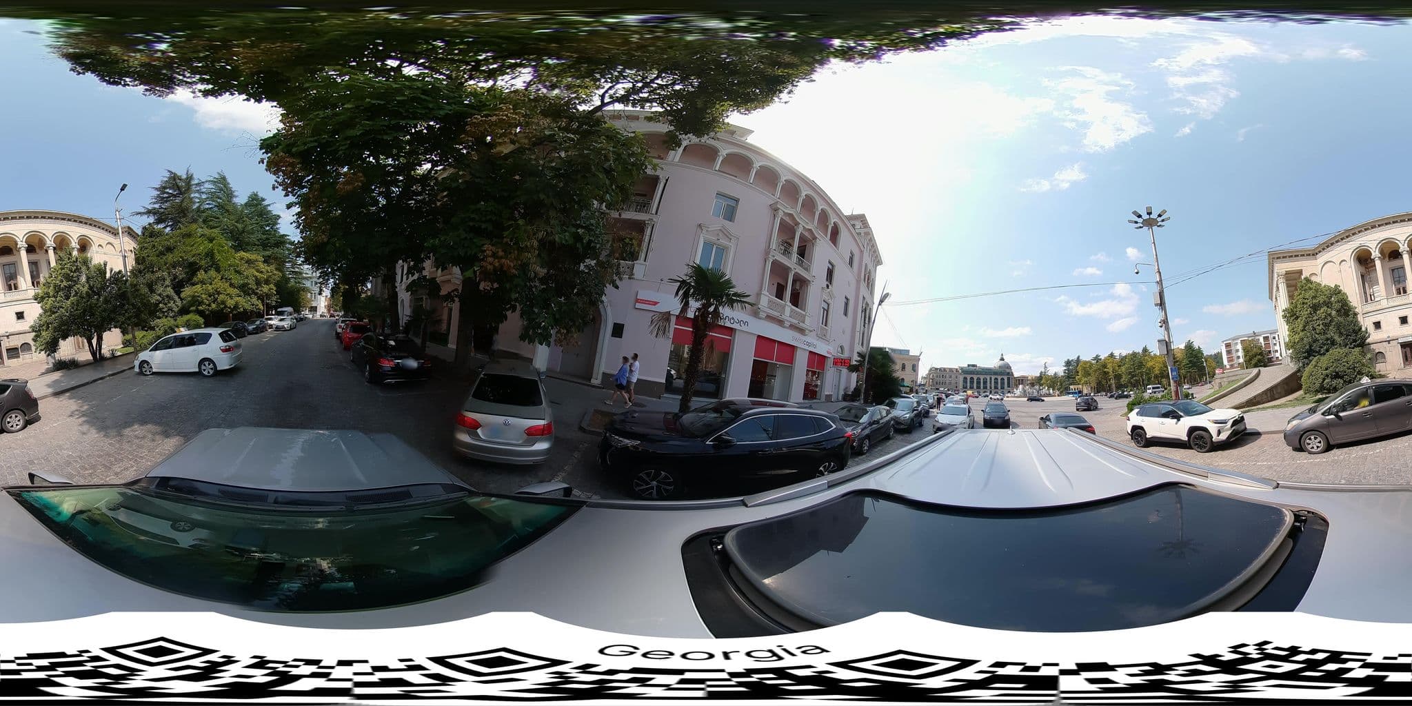 Street view near Anna hosel, Kutaisi — © bumbeishvili (CC BY-SA · Mapillary)