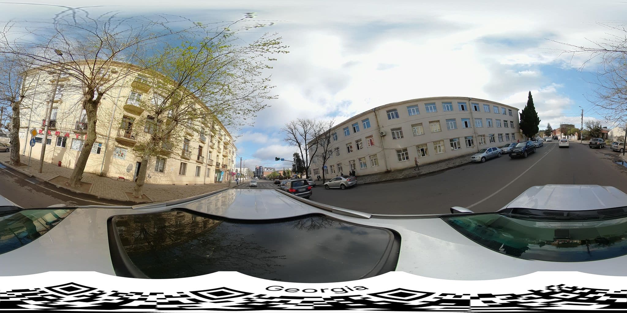 Street view near TravelStay, Kutaisi — © bumbeishvili (CC BY-SA · Mapillary)