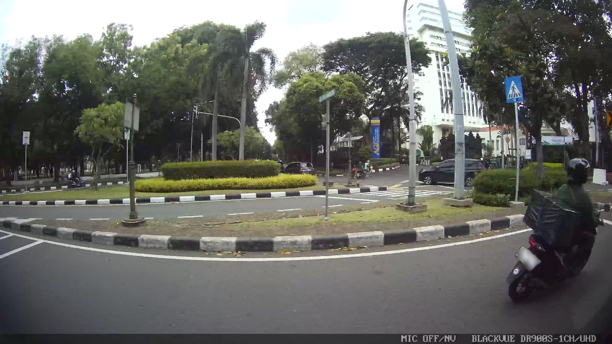 Street view near Hotel Borobudur Jakarta, Jakarta
