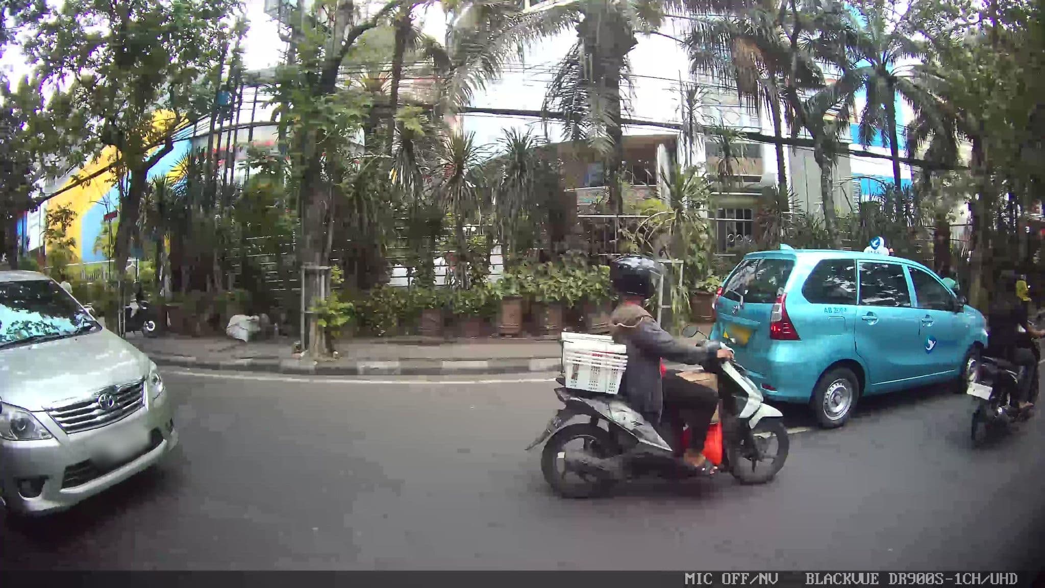 Street view near Classic Hotel, Jakarta