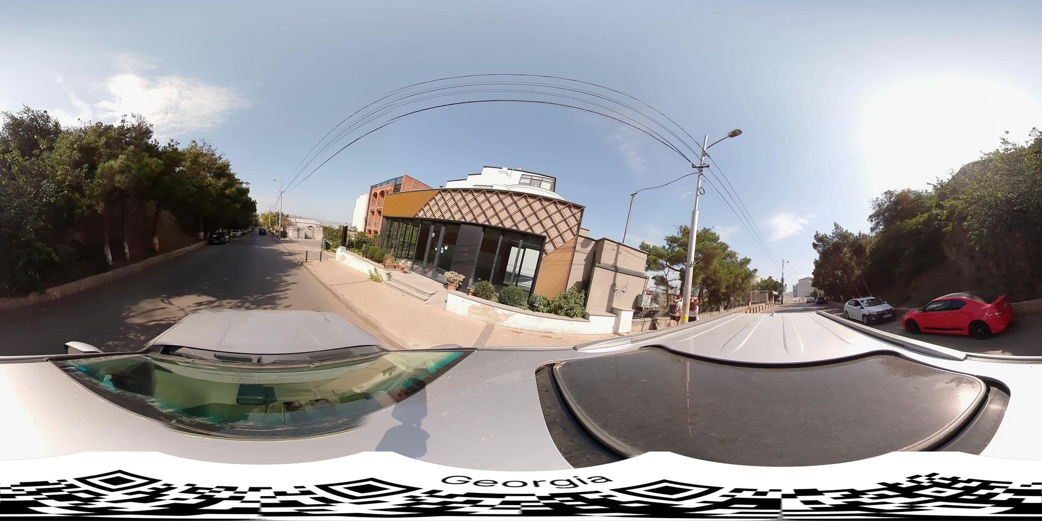 Street view near Vista Hotel, Tbilisi, Okroq’ana — © bumbeishvili (CC BY-SA · Mapillary)