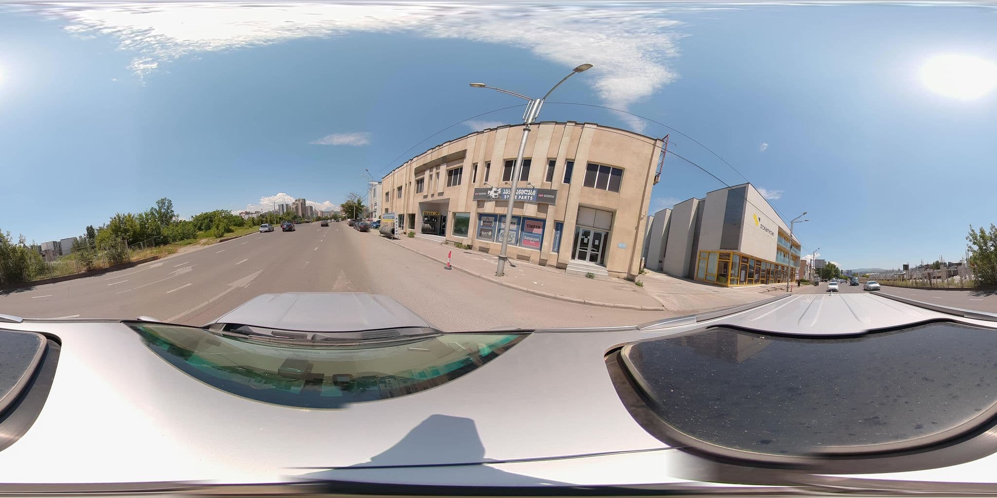 Street view near KAMP, Dighomi — © bumbeishvili (CC BY-SA · Mapillary)