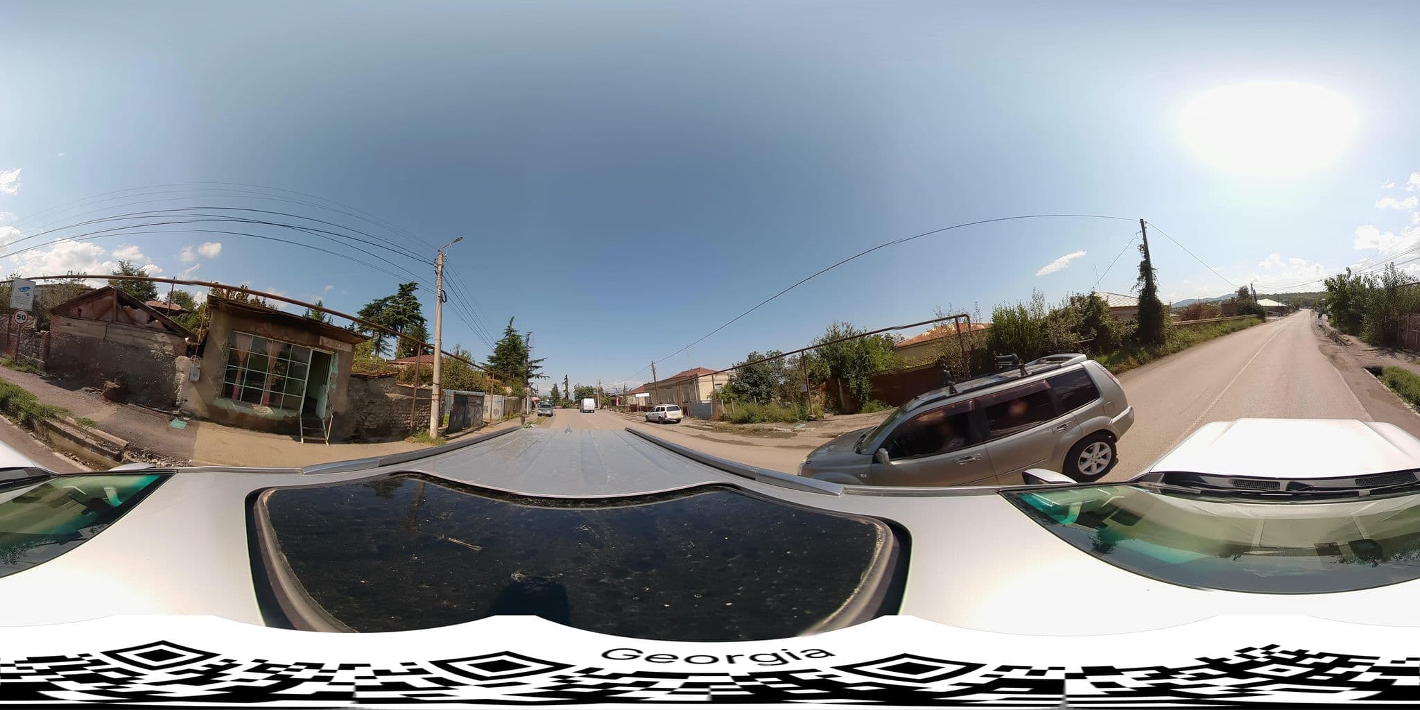 Street view near Vedzhini ვეჯინი, Gurjaani — © bumbeishvili (CC BY-SA · Mapillary)