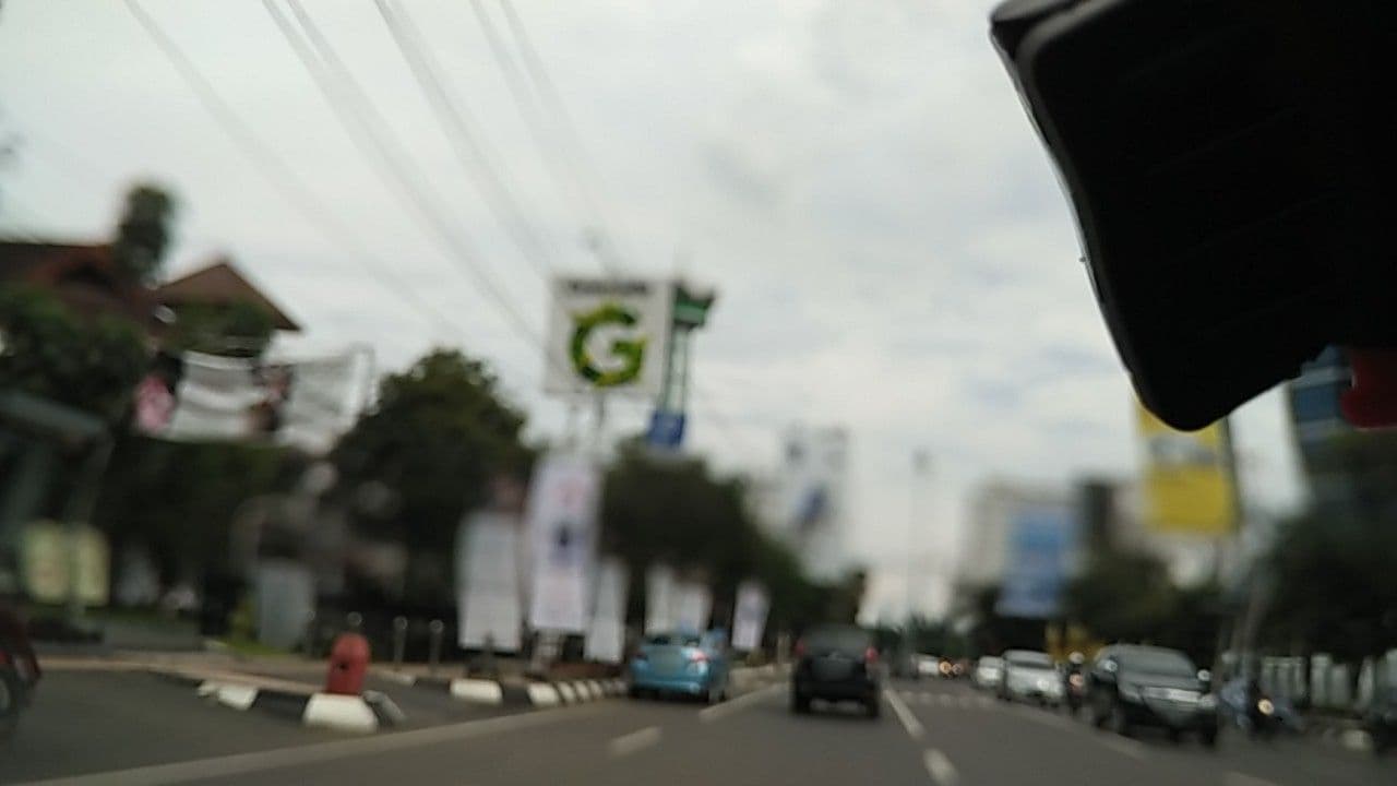 Street view near Hotel Santika Premiere Slipi Jakarta, Semarang
