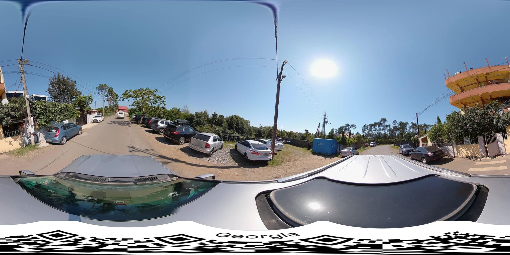 Street view near Home-Stay Anna, Ureki — © bumbeishvili (CC BY-SA · Mapillary)