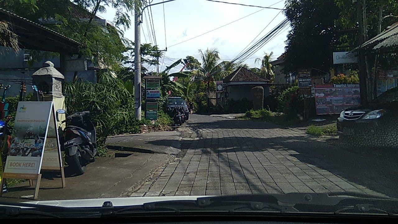 Street view near Uma Sari Cottage, Ubud